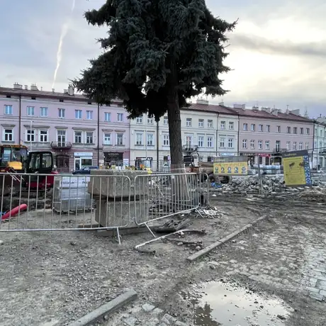 Budowa Rzeszowskiego Centrum Komunikacyjnego [październik 2023] - fot 9